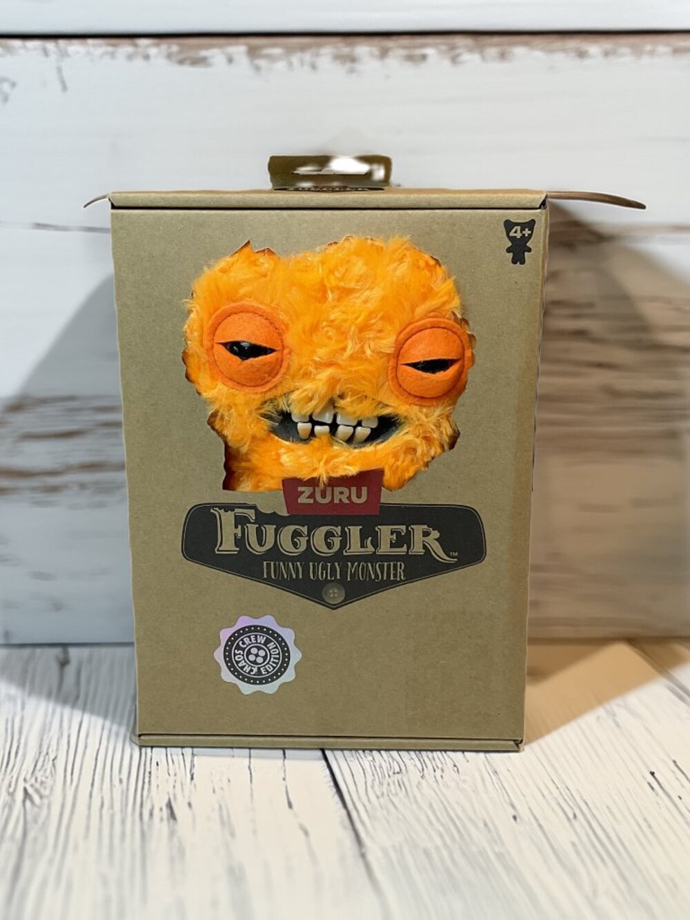 ZURU Fuggler Funny Ugly Monster Chaos Crew Edition "Squidge" NIB Plush
